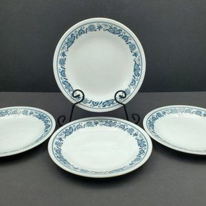 Corelle Old Town Blue Bread and Butter Plates Blue Onion Dessert Plates
